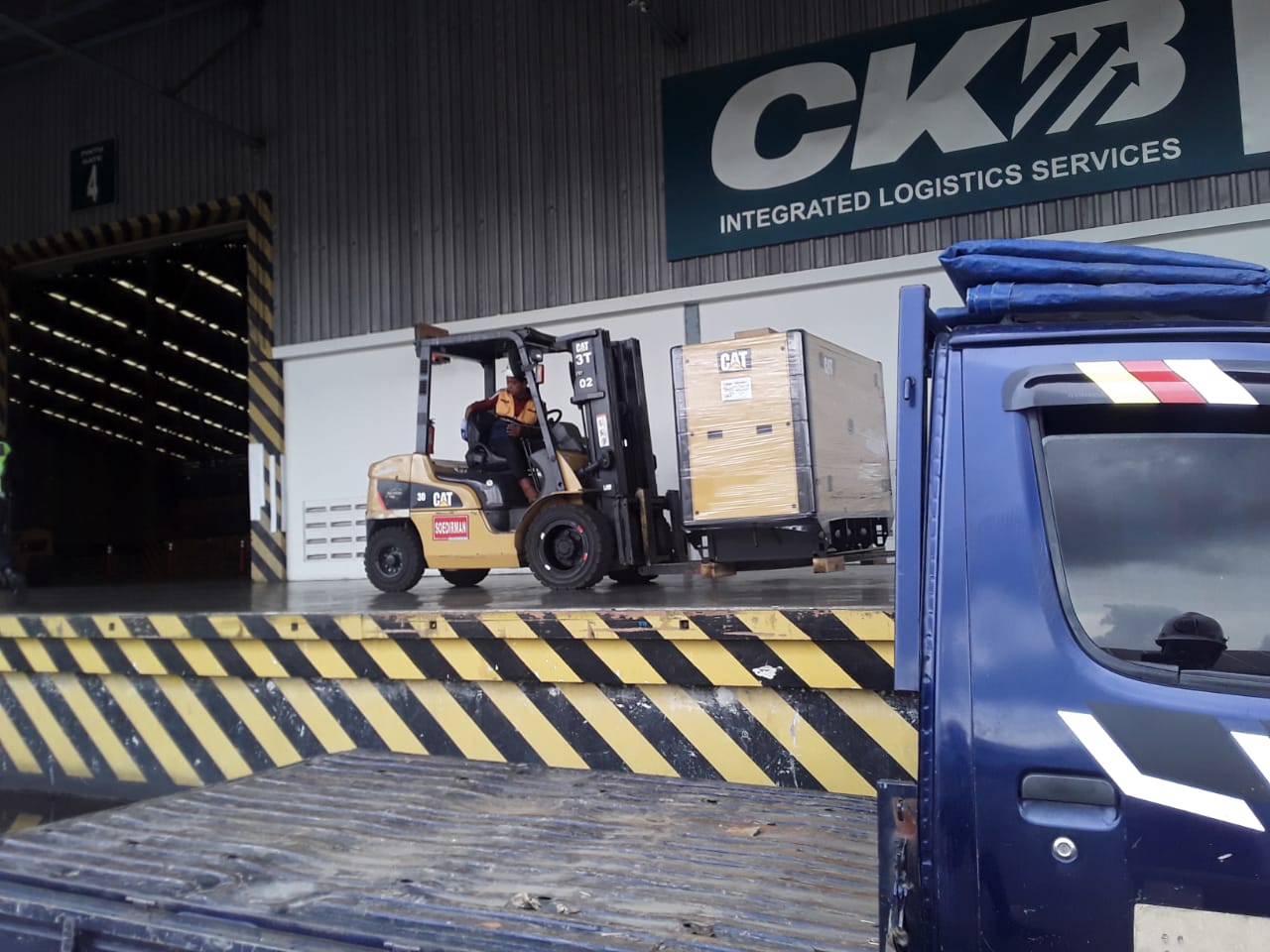 Distribusi inland city PT. CKB